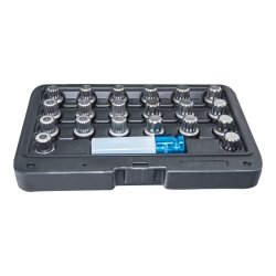 ET6052 Locking Wheel Nut Socket Set