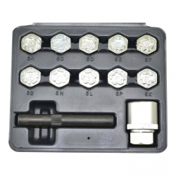 ET6059 Mercedes Locking Wheel Nut Socket Set