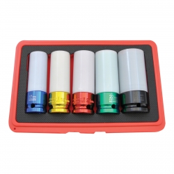 ETK5 Thin Wall Wheel Nut Socket Set